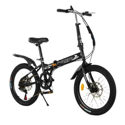 China Factory Wholesale 21 Speed ​​Mountain Bike Folding Shock Frame Full Folding Mountain Bike for sale