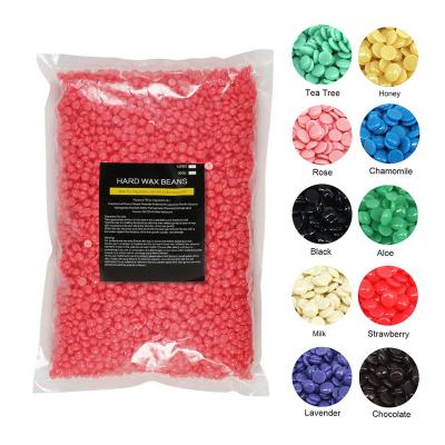 China Professional Depilatory Hair Removal Wax Beads Hot Film Hair Removal Hard Wax Beans 1000g for sale