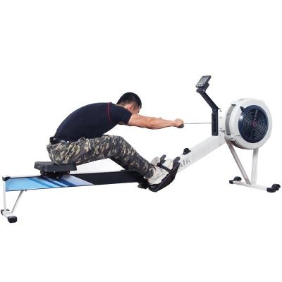 China 2021 Hot Sale Commercial Easy Home Use Seated Air Resistance Rowing Machine for sale