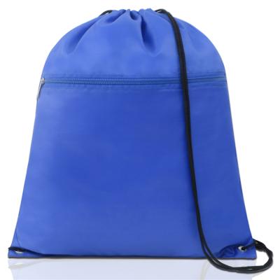 China Factory Direct Sales Inventory Bags Eco - Friendly Cheap Drawstring Bags With Zipper for sale