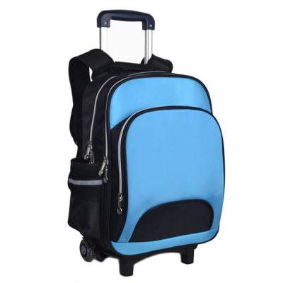 China Polyester New Design Detachable Children Trolley School Bags for sale