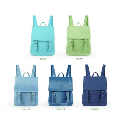 China Shoulder Straps Fashion Canvas Girl School Bag for sale