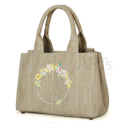 China Popular Reusable Portable Korean Canvas Bag for sale