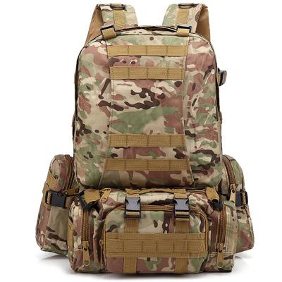 China Lupu 55L Waterproof Bag OEM/ODM Customized LOGO Strength And Tactical Backpack Lightweight Traveler for sale