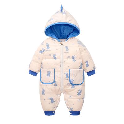 China Keep Warm and Windproof 2021 Winter Children's Cute One-Piece Clothing Wholesale Children's Down Jacket for sale