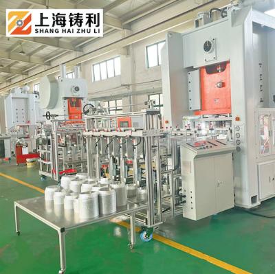 China Envase del papel de aluminio que hace la máquina para la cacerola redonda de 7/8/9 pulgada en venta