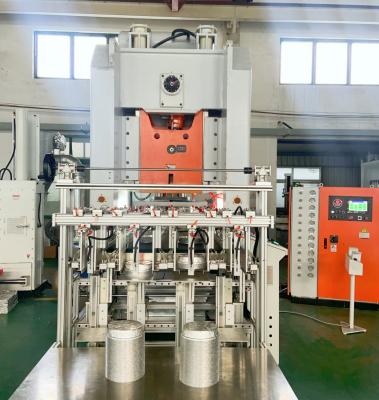 Chine Conteneur à grande vitesse de papier aluminium faisant à ligne de machine le conteneur en aluminium d'aluminium argenté faisant la machine à vendre