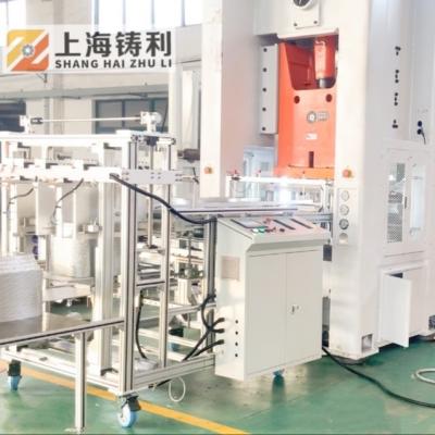 Cina Semi automatici di Zhuli 13000pcs/H della macchina di fabbricazione di piatto del foglio di alluminio macchinario automatico del piatto del di alluminio in vendita