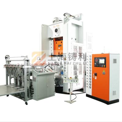 China Aluminum Silver Foil Container Machine 68 Times/Min Aluminum Silver Foil Box Making Machine for sale