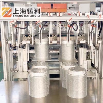 Cina SpA della punzonatrice ZL-T80/zLT130 MITSUBISHI del contenitore di alimento del di alluminio macchina della stampa di 3 FASI in vendita