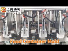 Fully Automatic Aluminum Food Container Mold High Precision With Multi Cavities