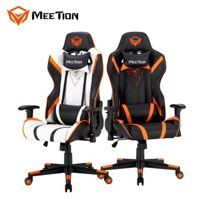 China MeeTion CHR15 Esport A Adjustable White Comfortable Gaming Swivel (Height) PU Desk Gaming Computer Gamer Chair Packing Leather Game for sale