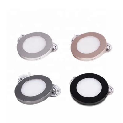 China 8mm ultra-thin; No Dots 12v 8mm Magnet RV Motorhome Caravan Boat Trailer Ultrathin Led Puck Light for sale