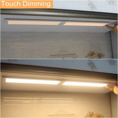 China Modern LED Touch Dimming Sensor Under Cabinet Light 8mm Slim Linkable for sale