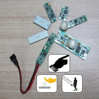 China Motion sensor motherboards for led light control touch or IR or PIR motherboards for sale