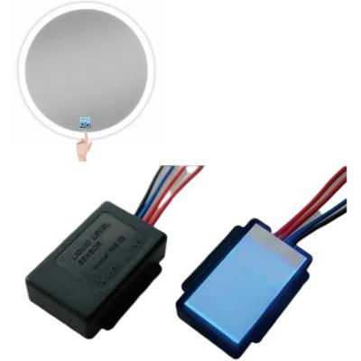 China 2-Face Mini Led Light Mirror Touch Sensor Switch Touch Sensor Led Rheostat For Led Mirror for sale