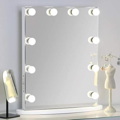 China Modern Cosmetic Mirror Bulb Led Makeup Mirror Hollywood Mirror Light With Dimming Function for sale