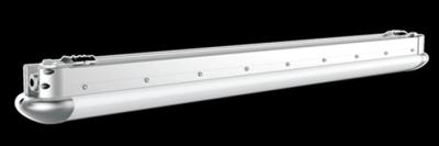 China IK10 Tri - Proof 1200mm Linear Led Lighting Fixtures Parking Lot Gas Station for sale