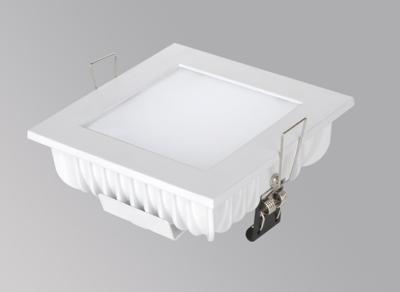 China O diodo emissor de luz alto do quadrado do CRI 10W Recessed Downlights 125mm para o Superstore, alojamento branco à venda