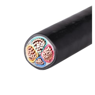 China Underground PVC Insulated Material High Quality Safety Construction Power Wire And Cable Low Voltage Rubber For Engineering for sale