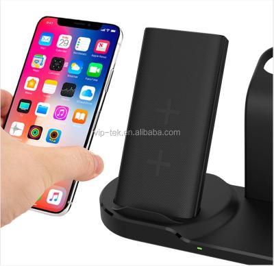 China 2020 New Support Fast Charging 10000 mAh Portable Charging Wireless Powerbank, QC&PD18W Fast Charging, 10W Wireless Charging 3 in 1 Power Bank Dock for sale