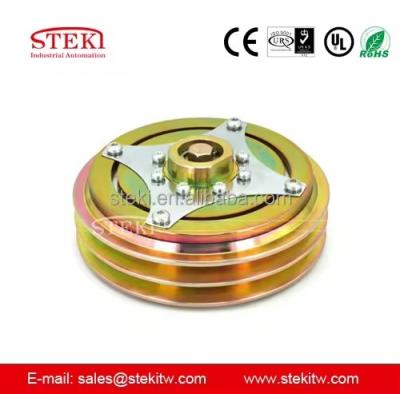 China STEKI Bus Air Conditioner Clutch Compressor with Single Drive and Magnetic Clutch for sale