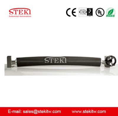 China Customizable STEKI 2024 Rubber Coated Conveyor Rollers for Smooth Material Transport for sale