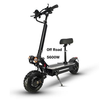 China Unisex New Arrive Big Wheel 11 Inch Off Road 5600 Watt Electric Scooter 60v Dual Motor for sale