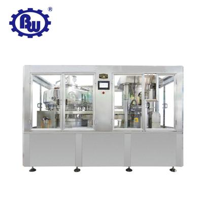 China Beverage Gas Soft Drink Packaging / Foil Can Filling Machine With Liquid Nitrogen Injection for sale