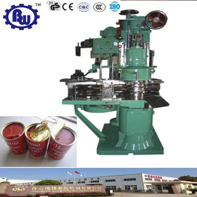 China Beverage China Maker Above Pop Can Sealing Machine With CE For Paste Sauce for sale