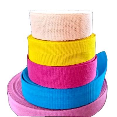 China Wholesale High Tenacity Colorful Custom Woven Braided Recycle Handle Rope Paper Webbing Eco-Friendly Tape for sale