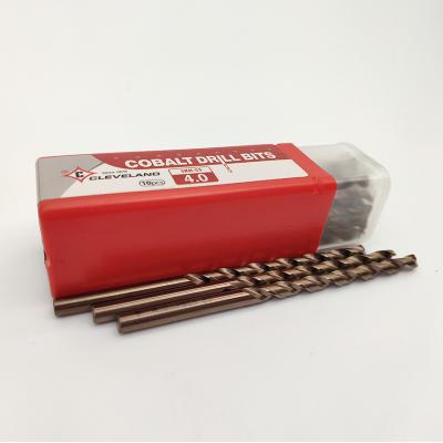 China Cleveland Skh-55 5% Metal Cobalt Hss M35 Drilling Bits Step Twist Drill Bit Set for sale