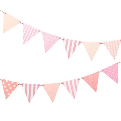 China Paper Banner Paper Flags Bunting Birthday Event Festival Party Celebration, Decorations S00451 for sale