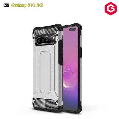 China Wholesale Classic Carbon Fiber Armor Case Shell Mobile Phone Case For S10 5G Phone for sale