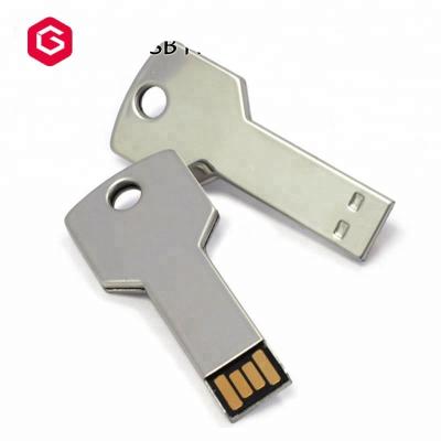 China Slim USB Key 1gb 2gb 4gb 8 gigabyte 16gb 32gb 64gb, Slim Metal Pen Drive USB Stick Metal Key Sticks for sale