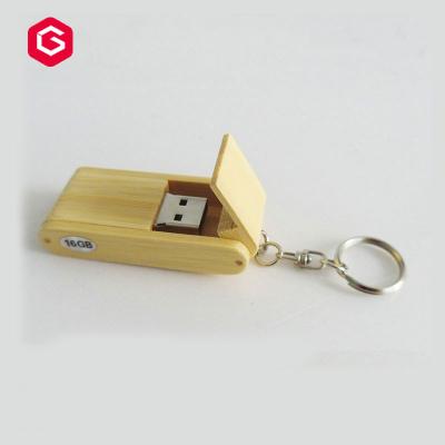 China Metal Promotion Wedding Gift USB Memory 4G 8G 16G 32G 64G Swivel Pendrive Wooden Box Wooden USB Drive for sale