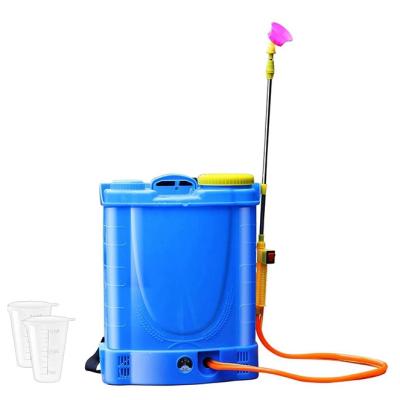 China Garden spray hot selling 16l pe electric water garden battery sprayers for sale