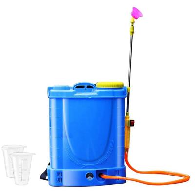 China Garden spray guaranteed quality 16l agriculture electric battery operated rechargeable pe sprayer machine for sale