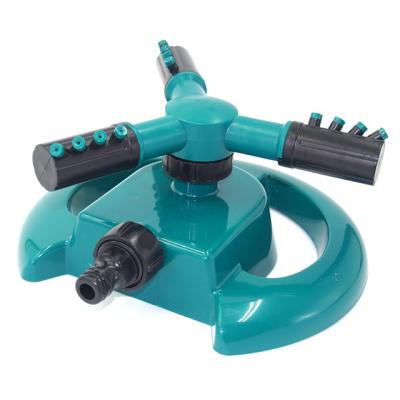 China Easily Install China Professional Manufacture 3 Arm Plastic Water Rotary Tools Equip Garden Sprinkler Sprinkler for sale