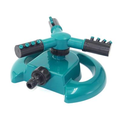 China Easily Install New Type Quick Connect Garden Water ABS Rotary Flower Bed Sprinkler for sale