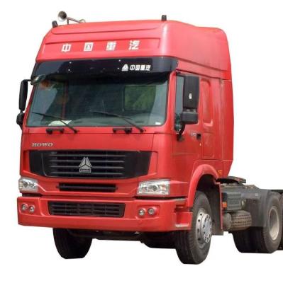 China 2019 Hot Sale LHD/RHD In Head 430Hp 371hp 400HP Sinotruk Howo 4x2 6 Wheeler Main Tractor Trucks Tractor Trucks Running Trailer For Sale for sale