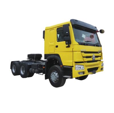 China Cheap price supply used Sinotruck Howo 371HP 375HP 400HP 6X4 10 wheels tires diesel trailer tractor prime truck for sale 6800X2500X3200 for sale