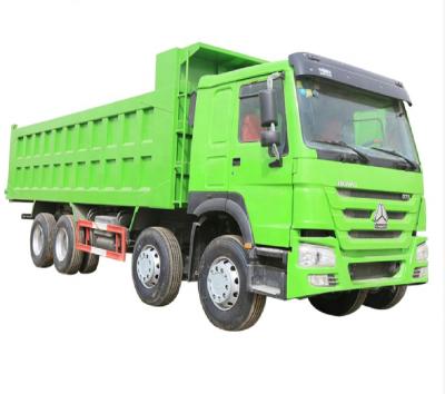 China Low Price With High Quality Sinotru Howo 8X4 12 Wheels Tires Special Heavy Duty Sand Cargo Mining Dump Truck For Sale > 8L for sale