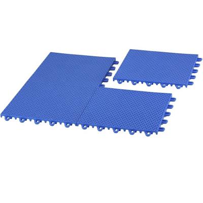 China Non-slip High Quality Plastic Suspended Interlocking Interlocking Tiles Pallet Yard Flooring for sale