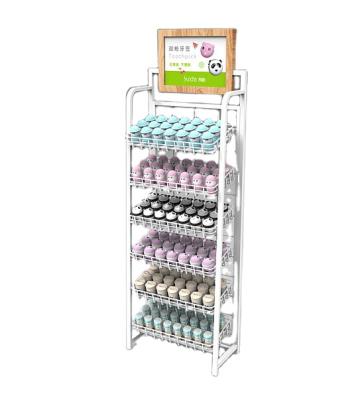 China Single Sided Modern Supermarket Display Racks Supermarket Gondola Shelving Grocery Shelf for sale