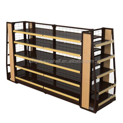 China Double Sided Supermarket Rack Price Display Stands Gondola Display Racks for sale