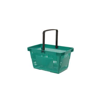 China Corrosion Protection Supermarket Plastic Shopping Basket For Sale for sale