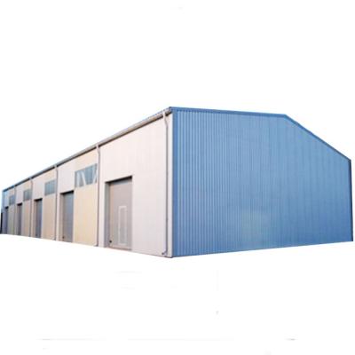 China Factory Metal Steel Frame Storage Steel Structure Industrial Building Customized Building Hangar Prefab Warehouse for sale