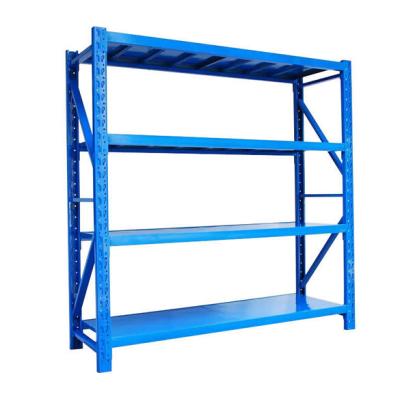 China Warehouse Storage Rack Goods Boltless Longspan Eco-friendly Metal Material Shelving Display Racks For Optimizing Space for sale