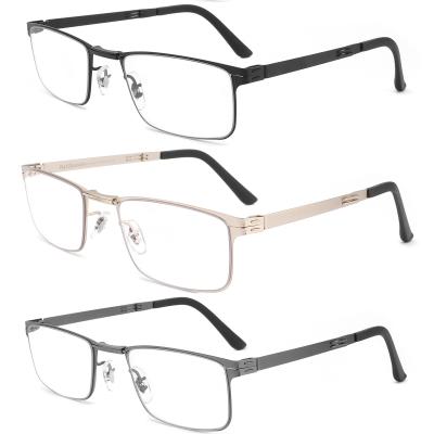 China STAINLESS STAINLESS High Quality Anti Folding Blue Light Metal Optical Glasses for sale